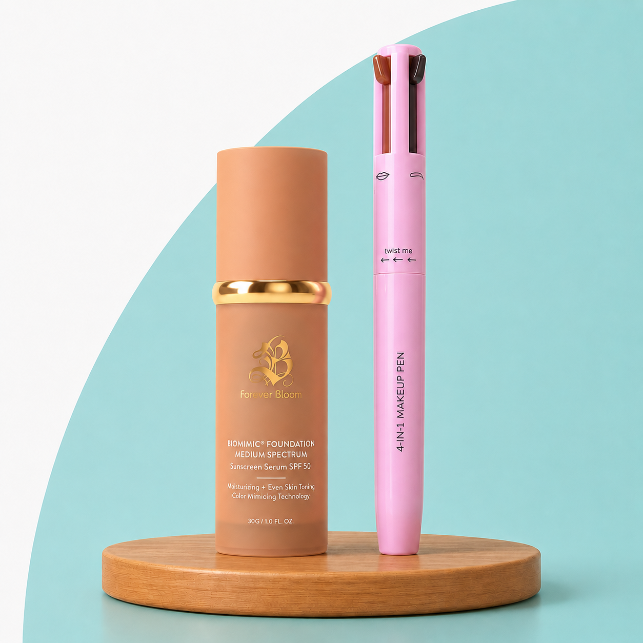 Pack Piel Perfecta - Base Espectral SPF50 + Lápiz Make 4 en 1