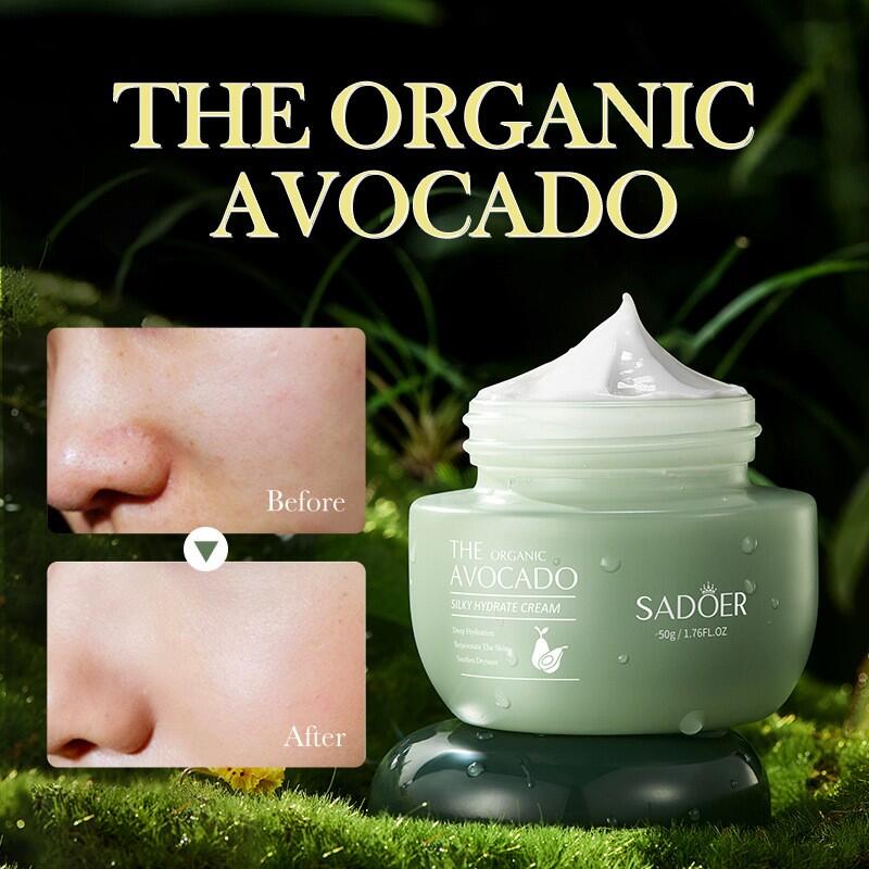 Crema Hidratante Sedosa de Aguacate Orgánico