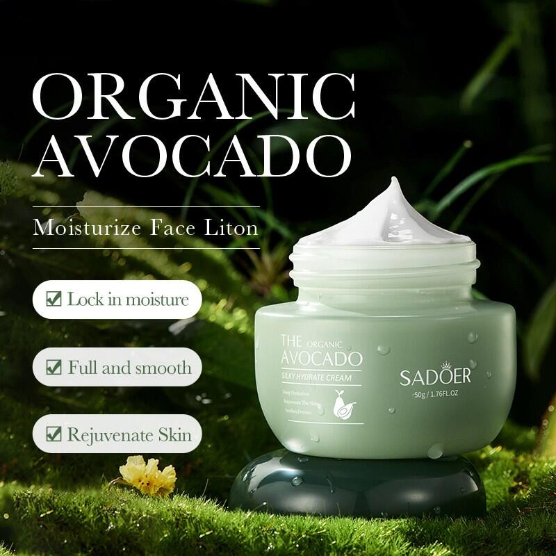 Crema Hidratante Sedosa de Aguacate Orgánico